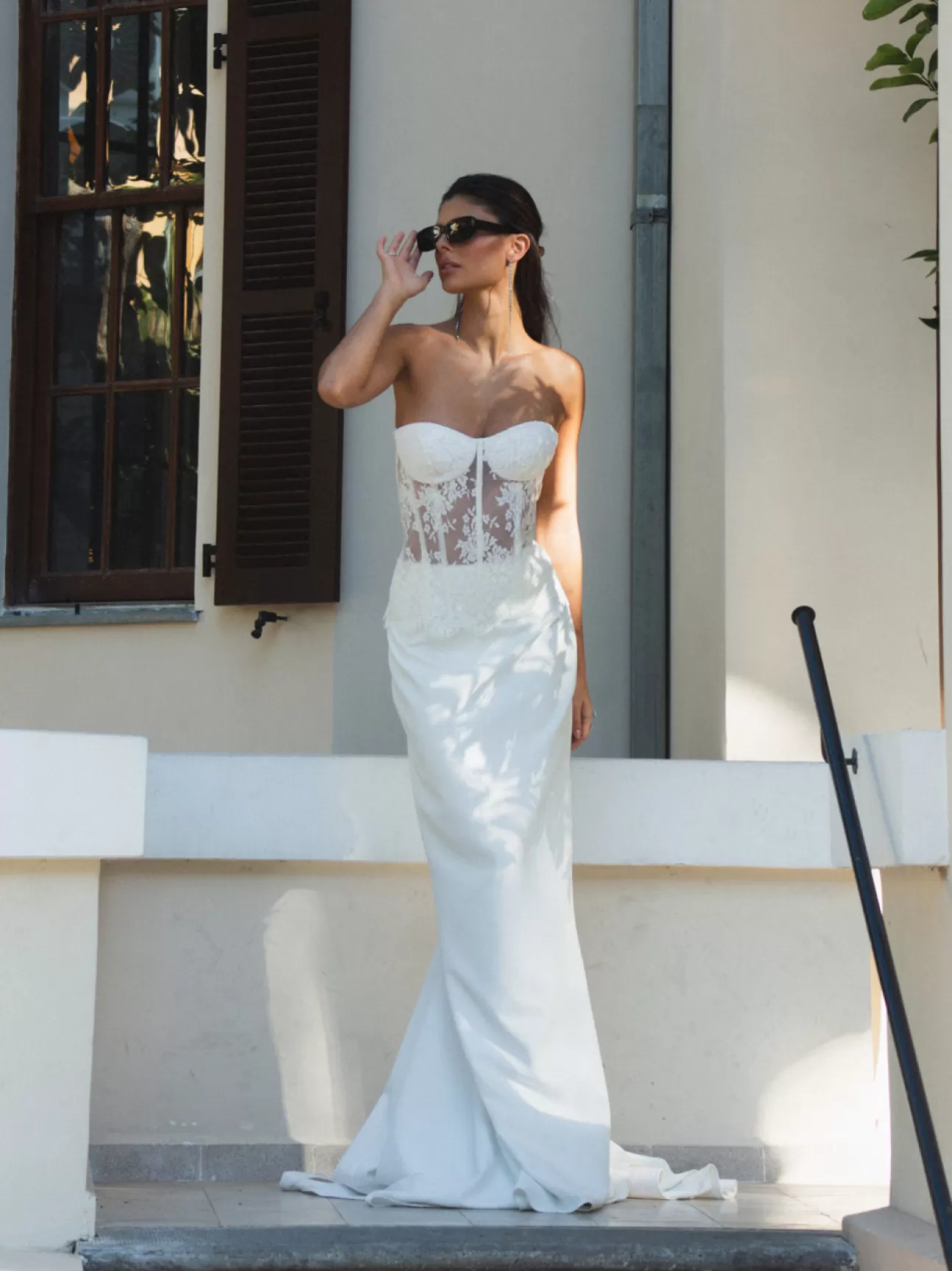 GALIA LAHAV Anisa Corset Ivory Hot