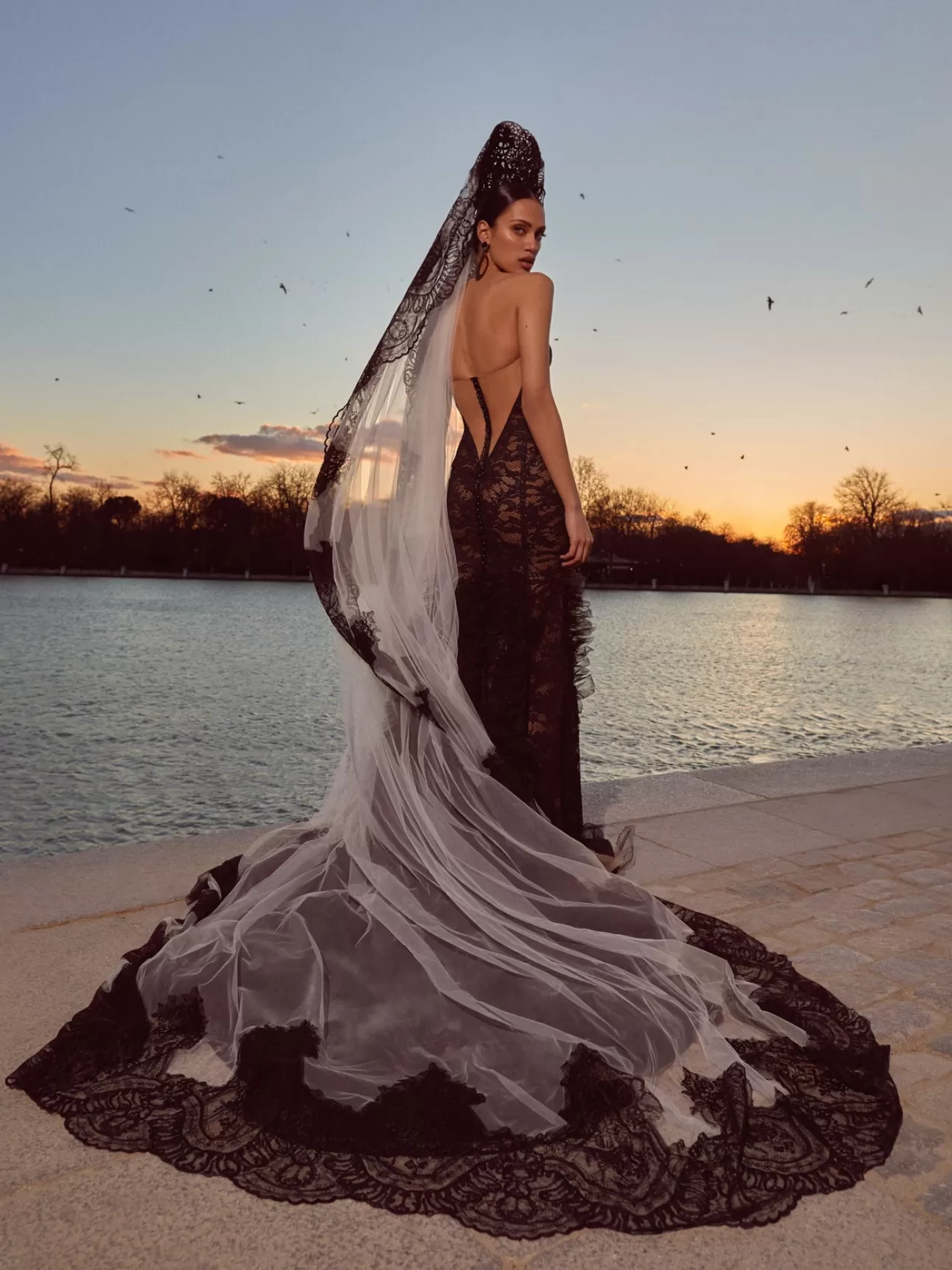 GALIA LAHAV Fuego Veil Cheap