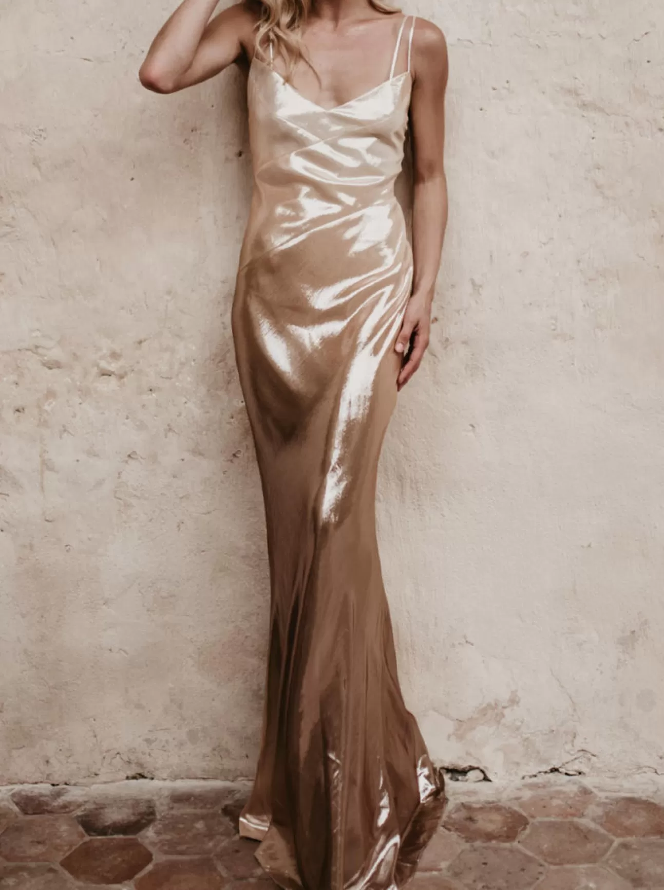 GALIA LAHAV Lilou Lamé Gold Best